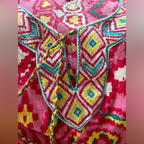 Naudic colorful midi dress 👗 or cover-up - Picture 11 of 17